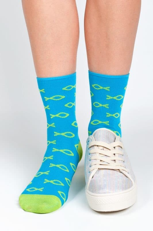 SKARPETY DAMSKIE BAMBUS WZÓR