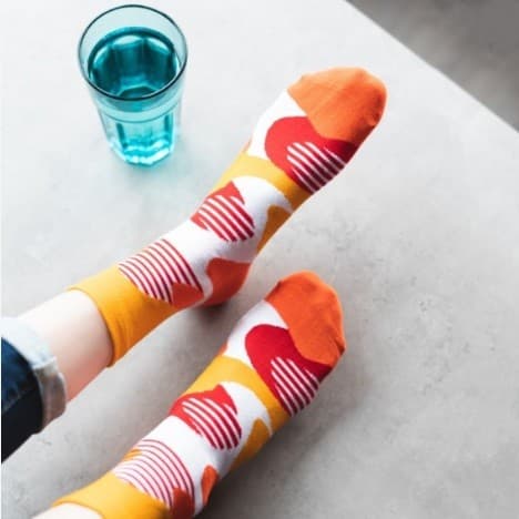 SKARPETY DAMSKIE KOLOROWE 078