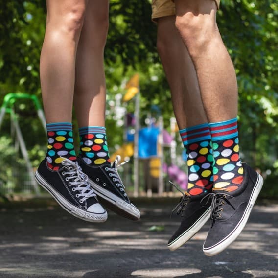 SKARPETY MĘSKIE KOLOROWE 079