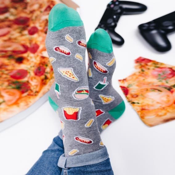 SKARPETY MĘSKIE KOLOROWE 079