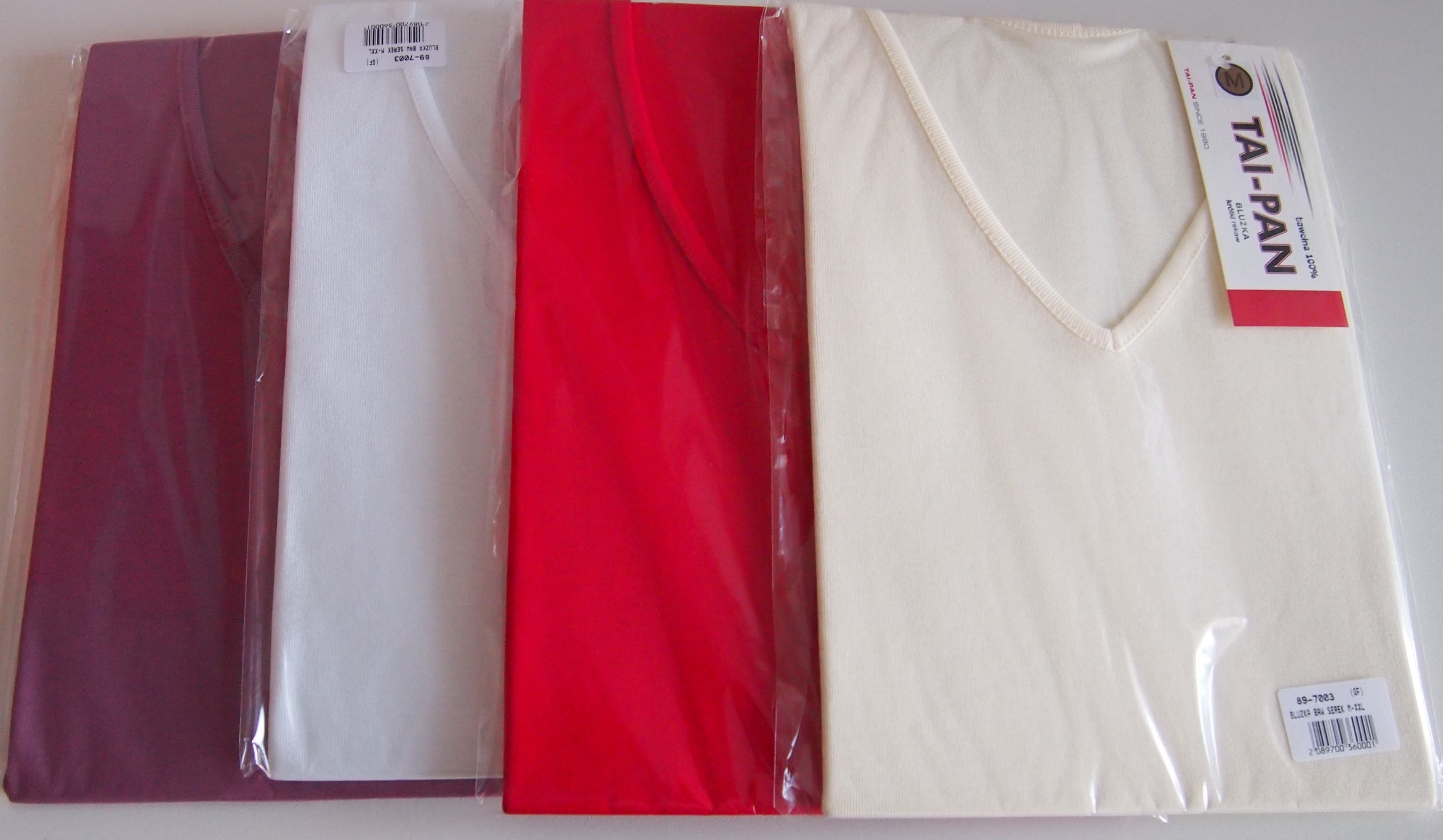 BLUZKA BAWEŁNIANA SZPIC M-XXL