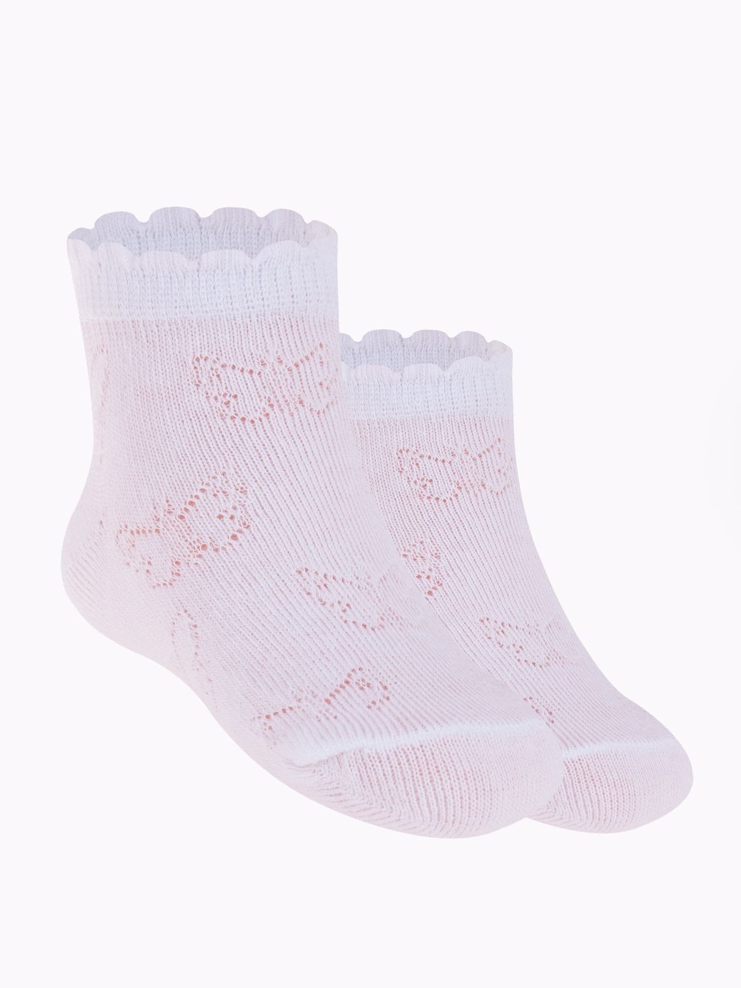 SKARPETY DZIEWCZĘCE ŻAKARDOWE SKL-0006 R.17-34