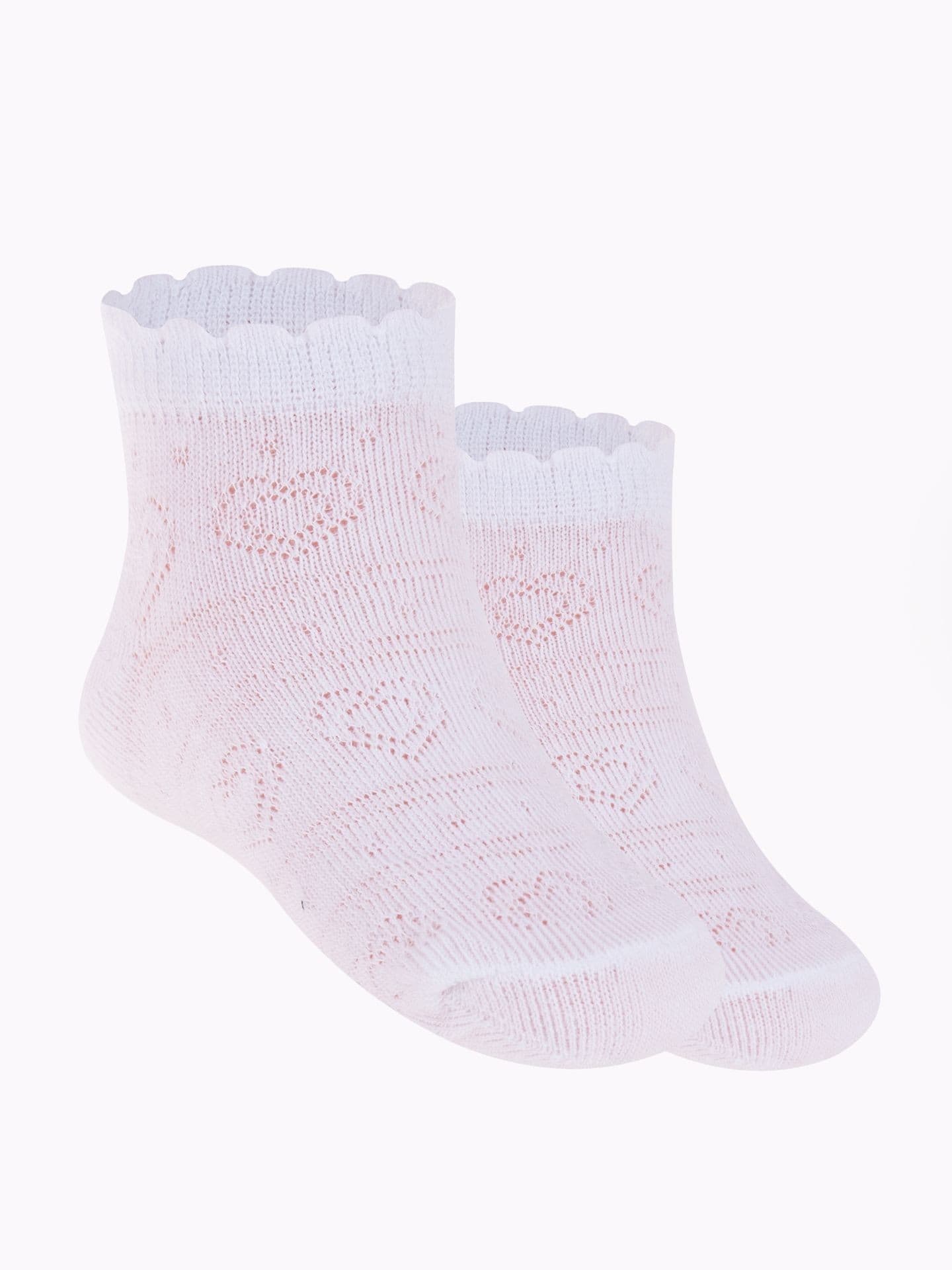 SKARPETY DZIEWCZĘCE ŻAKARDOWE SKL-0006 R.17-34