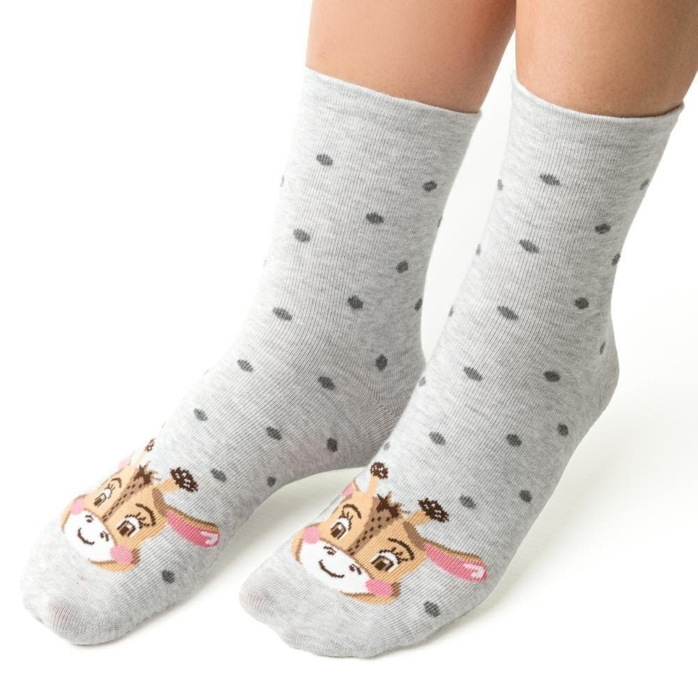 SKARPETKI DAMSKIE WZOROWANE 099