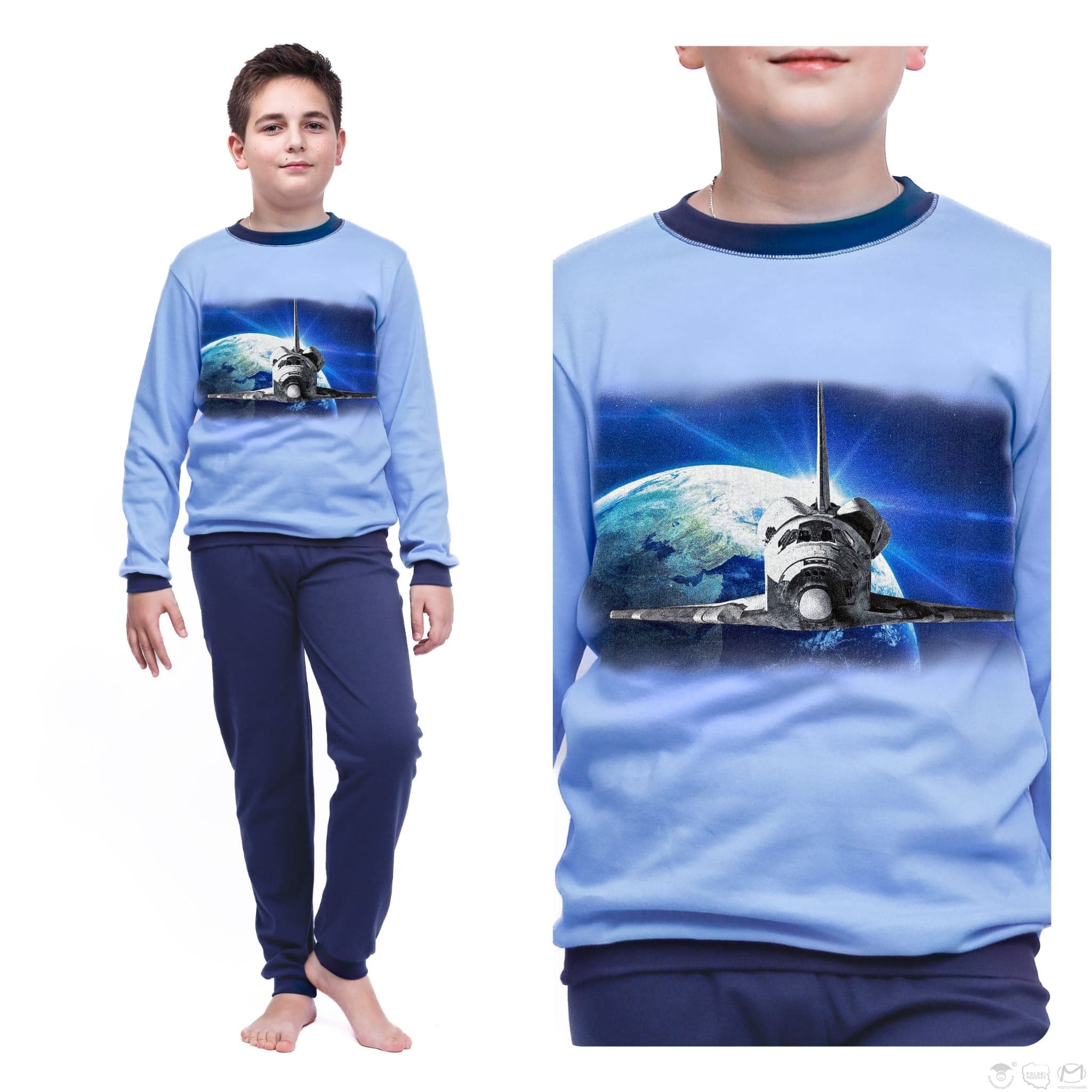 PIŻAMA ROMEK DR R.128-140