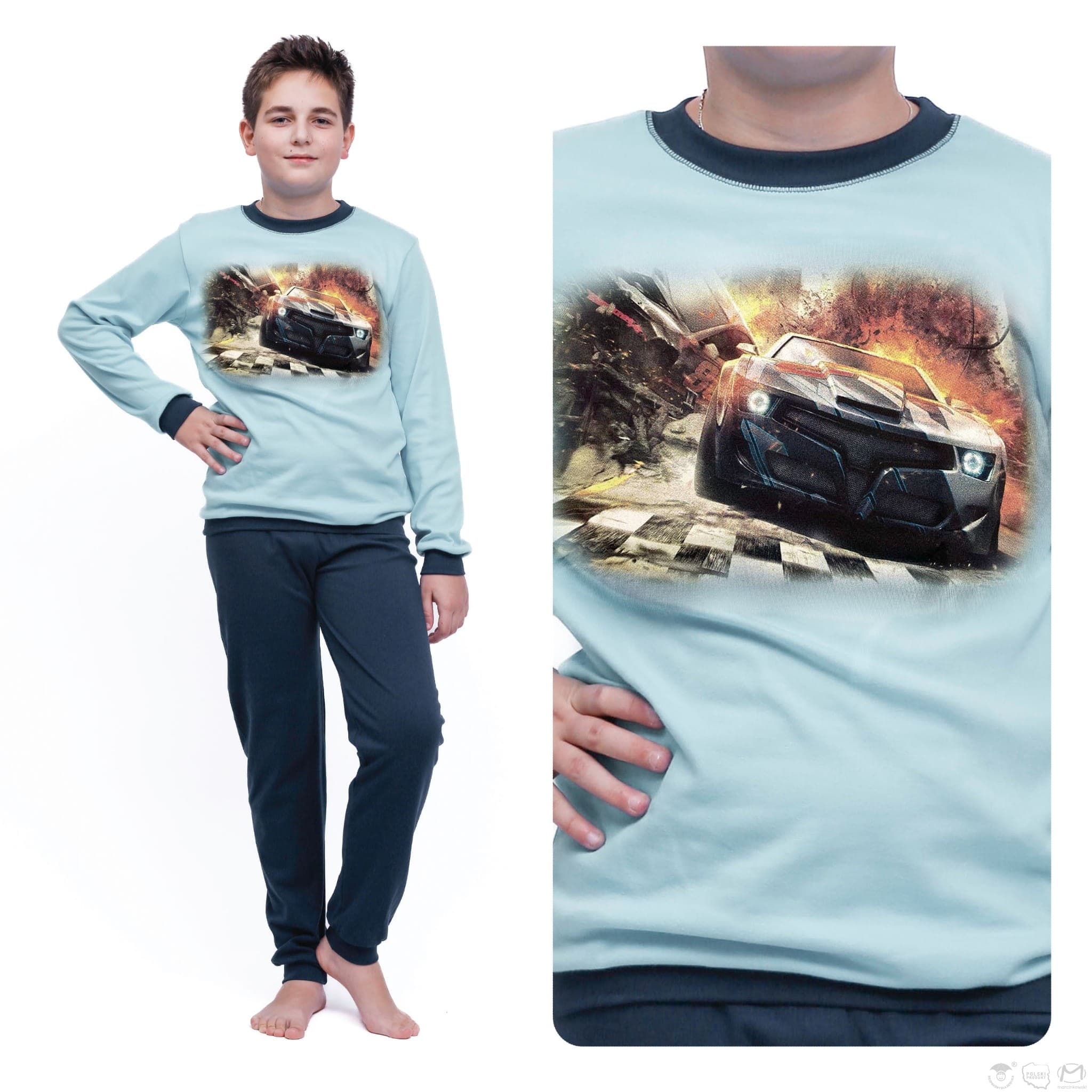 PIŻAMA ROMEK DR R.164