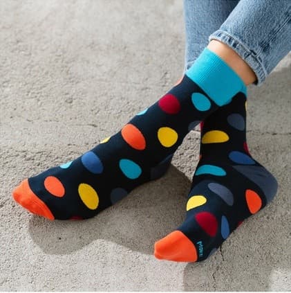 SKARPETY DAMSKIE KOLOROWE 078