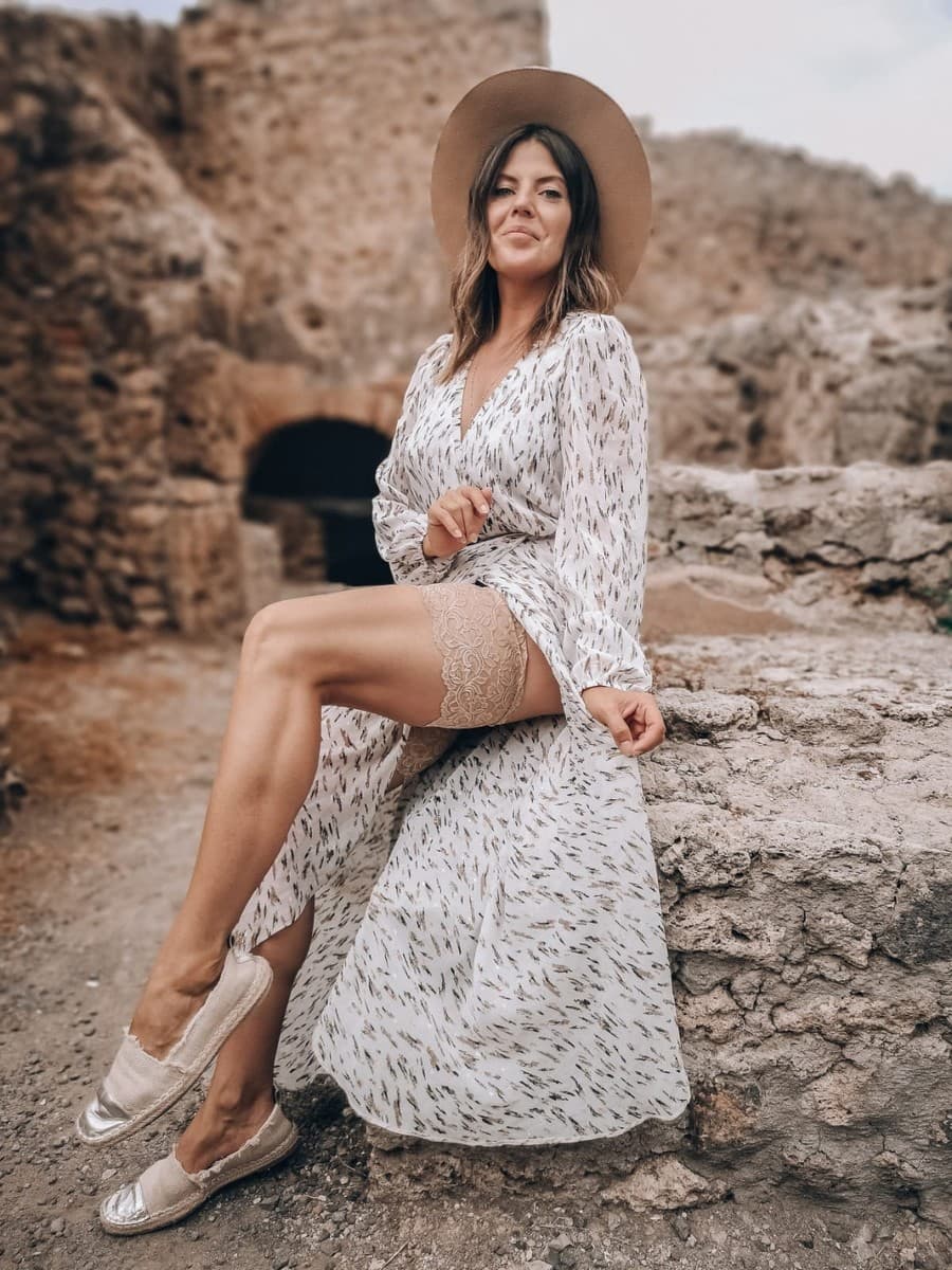 KORONKOWA OPASKA NA UDA