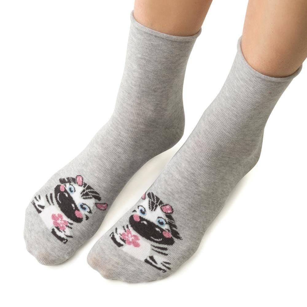 SKARPETKI DAMSKIE WZOROWANE 099