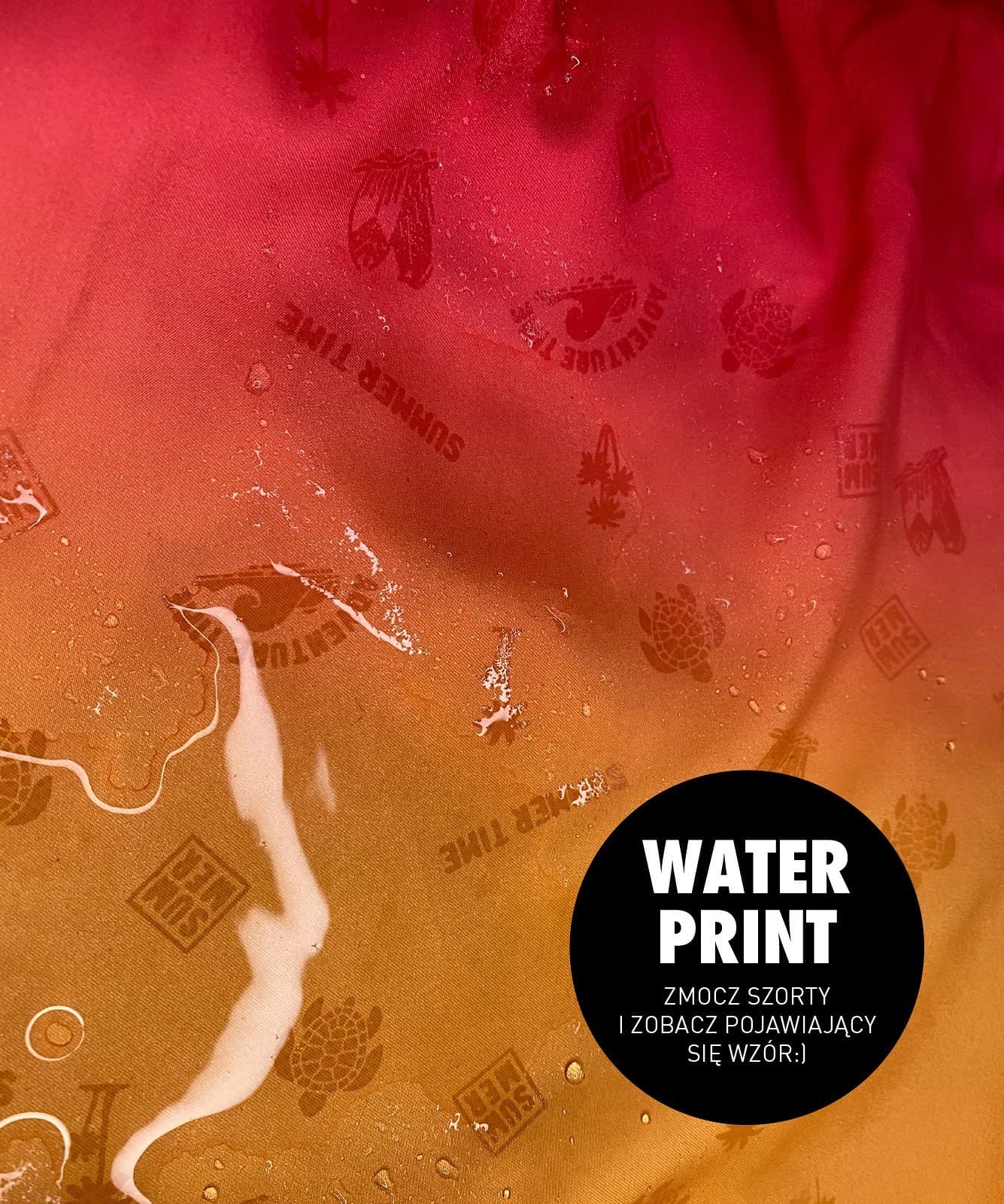 SZORTY KĄPIELOWE WATER PRINT KMB-210