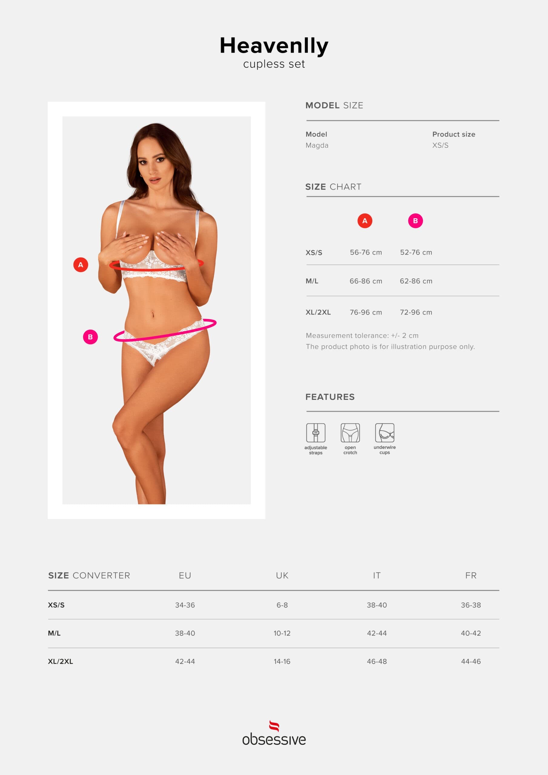 KOMPLET 2-CZ. OTWARTY HEAVENLLY