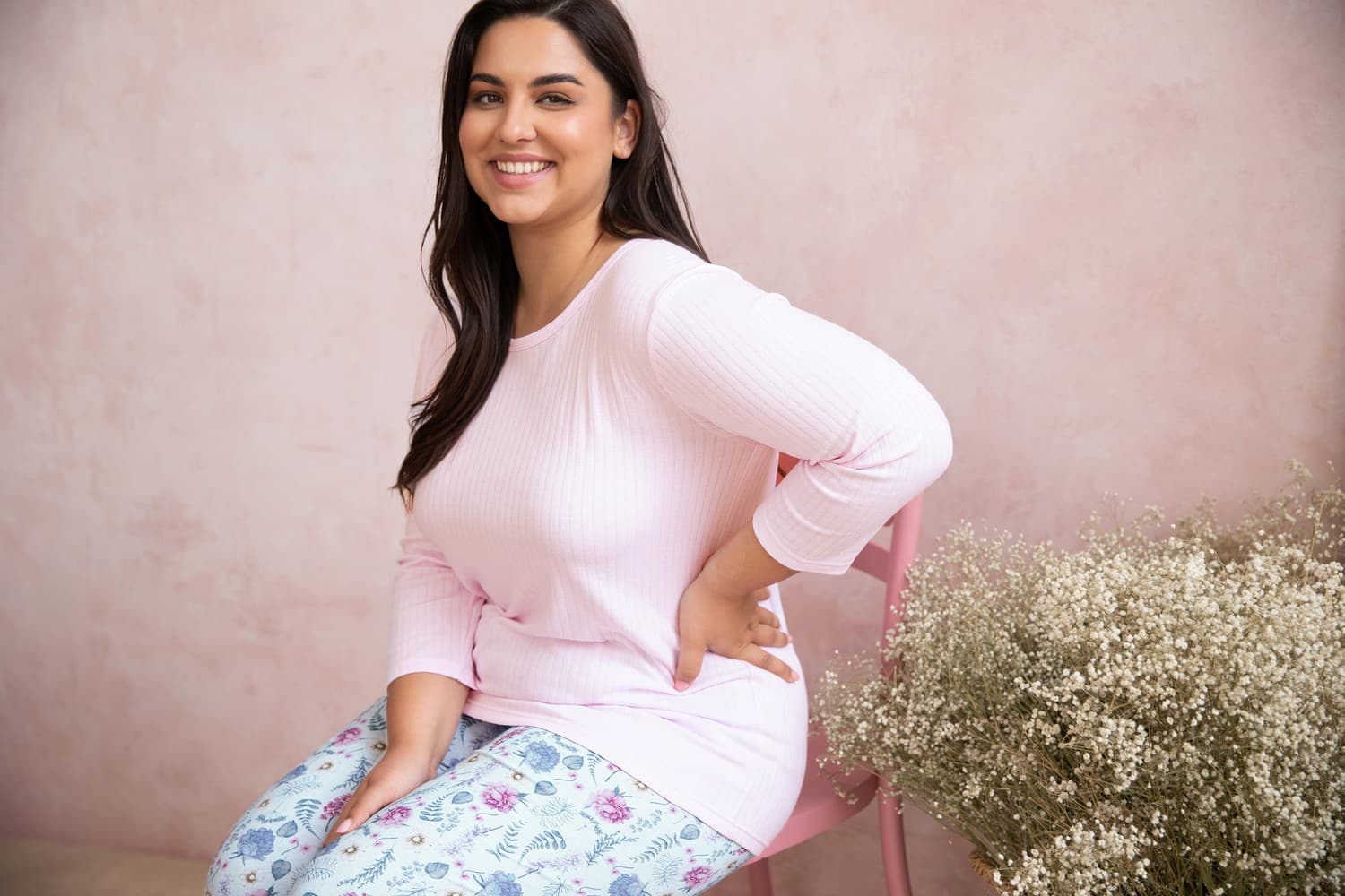 PIŻAMA PRĄŻEK AMORA 3008 3/4 R R.2XL-3XL