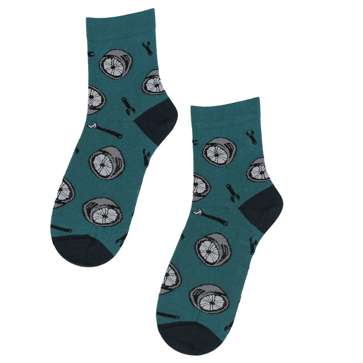 SKARPETKI WZOROWANE 11-15 LAT