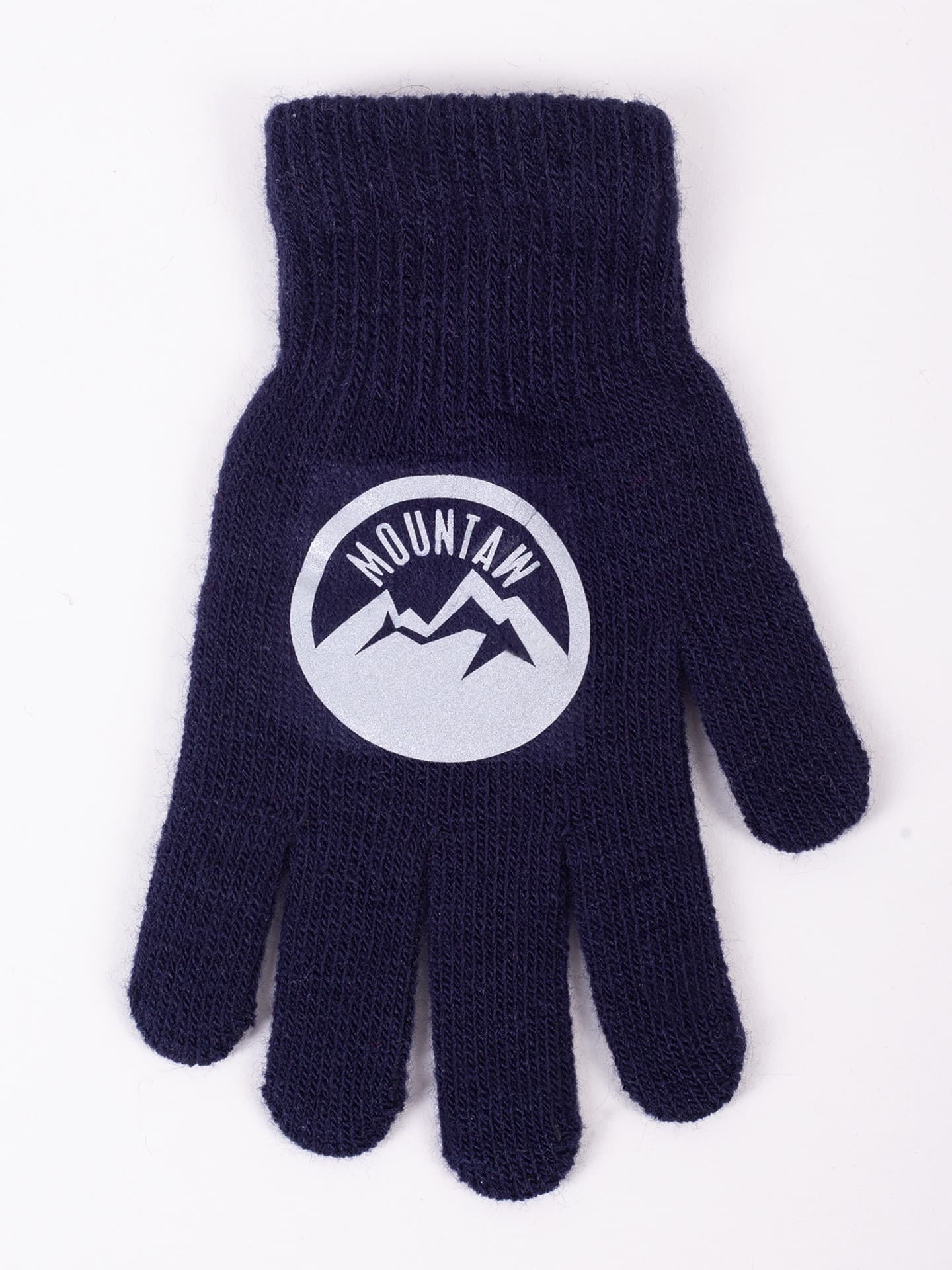 RĘKAWICZKI RED-0237 CHŁOPIĘCE ODBLASK