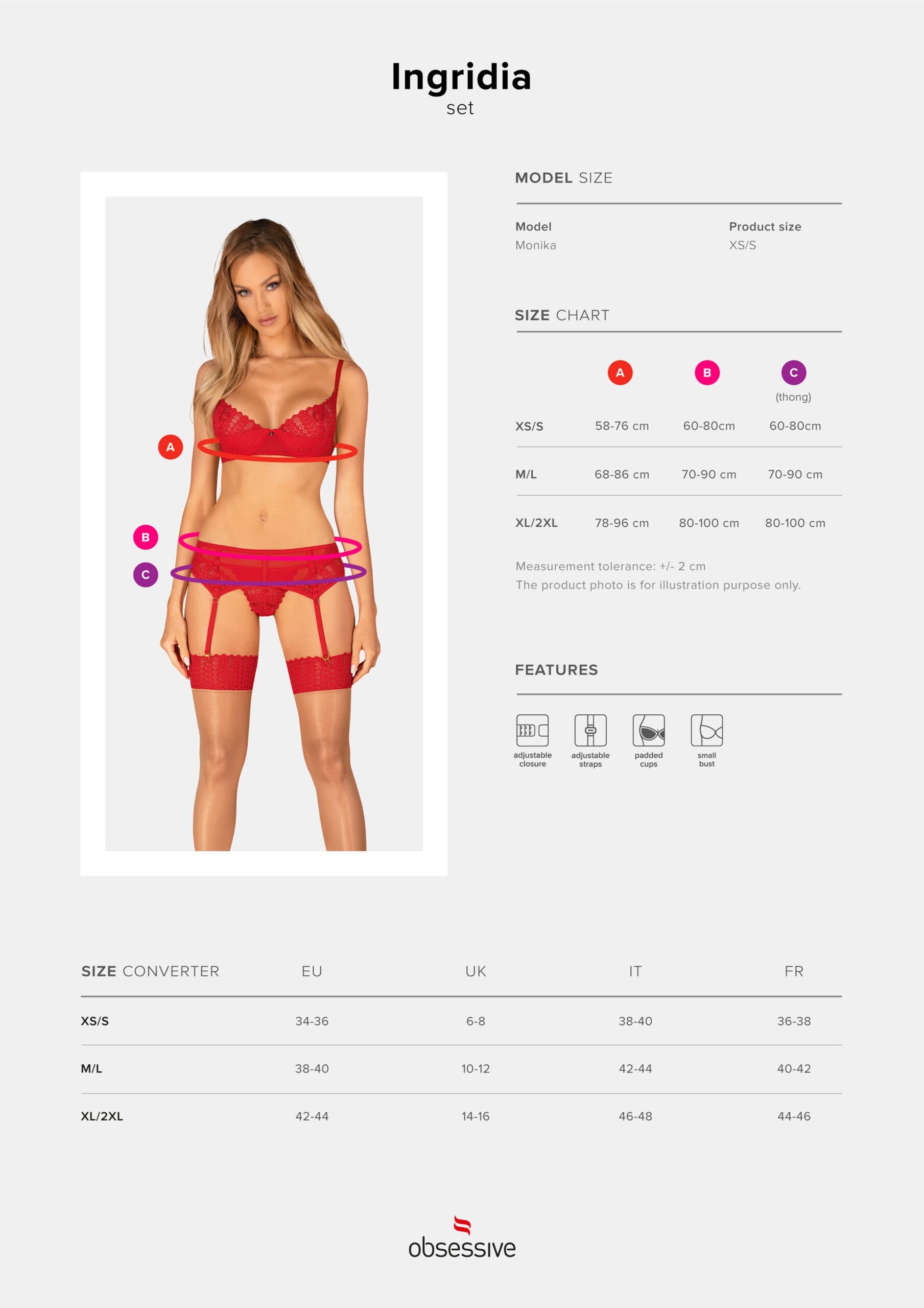 KOMPLET INGRIDIA 3-CZ.