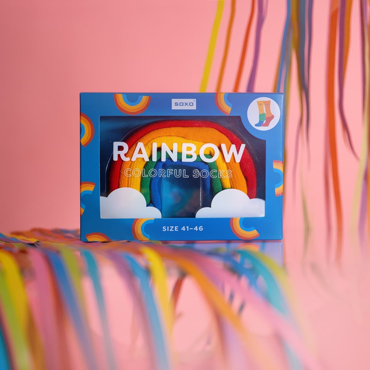 SKARPETY SOXO TĘCZA