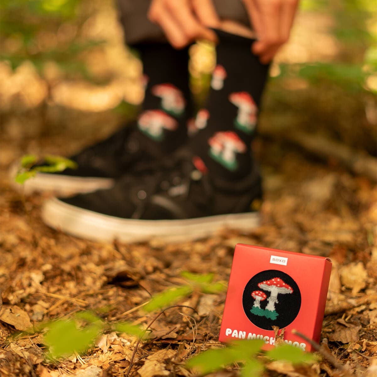 SKARPETY SOXO GRZYBY