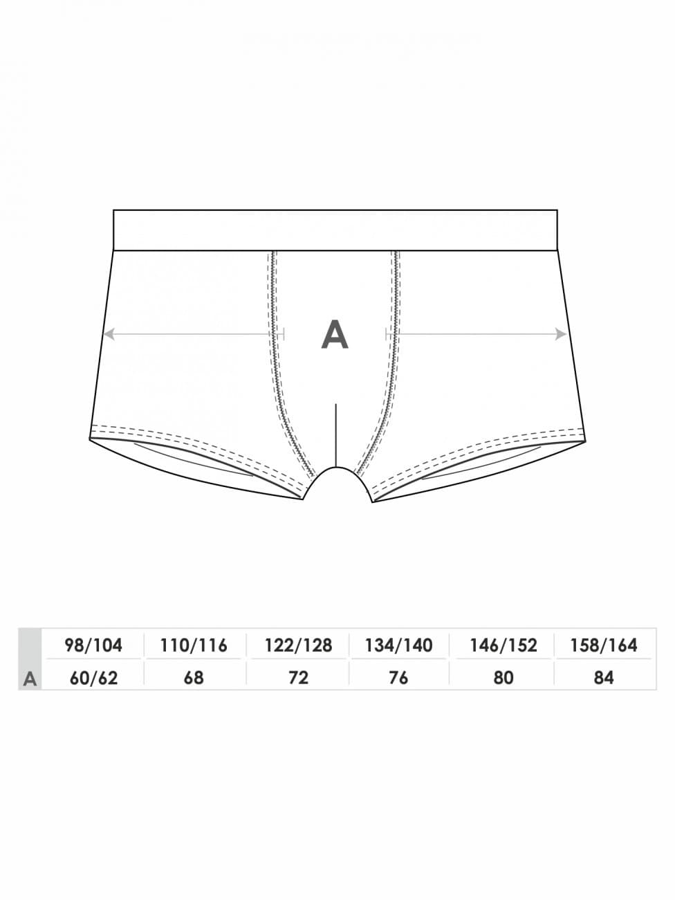 BOKSERKI CHŁOPIĘCE ASTRONAUTA BMB-0012 2PAK R.110-128