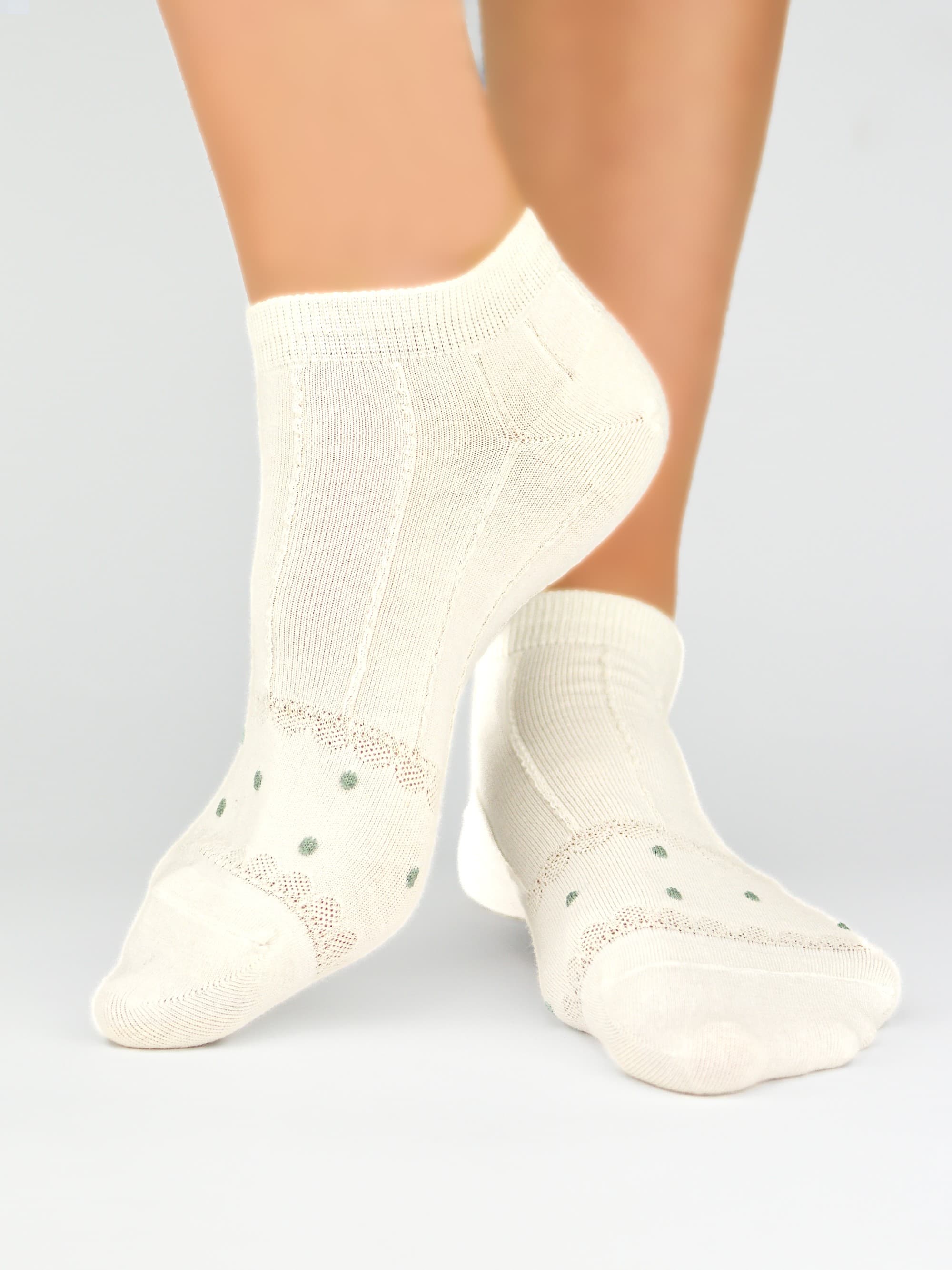 STOPKI DAMSKIE BAWEŁNIANE ST032