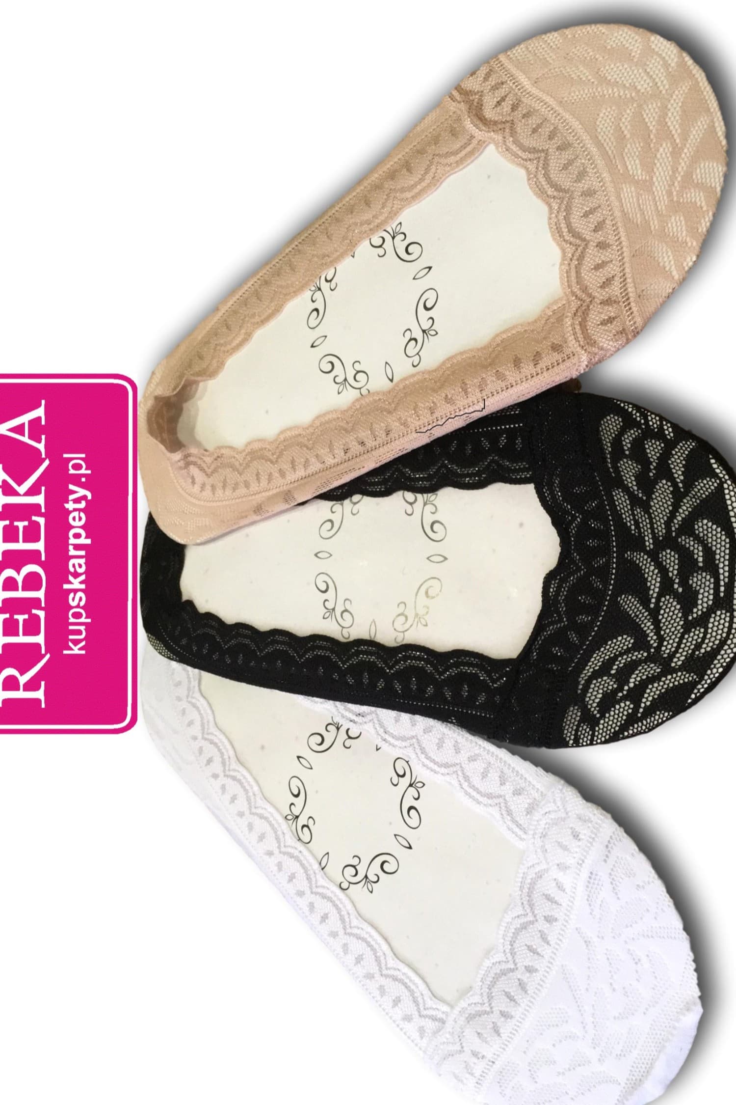 BALERINKI LASEROWE KORONKA ABS 1091