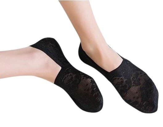 MOKASYNY Z KORONKI ABS 1098