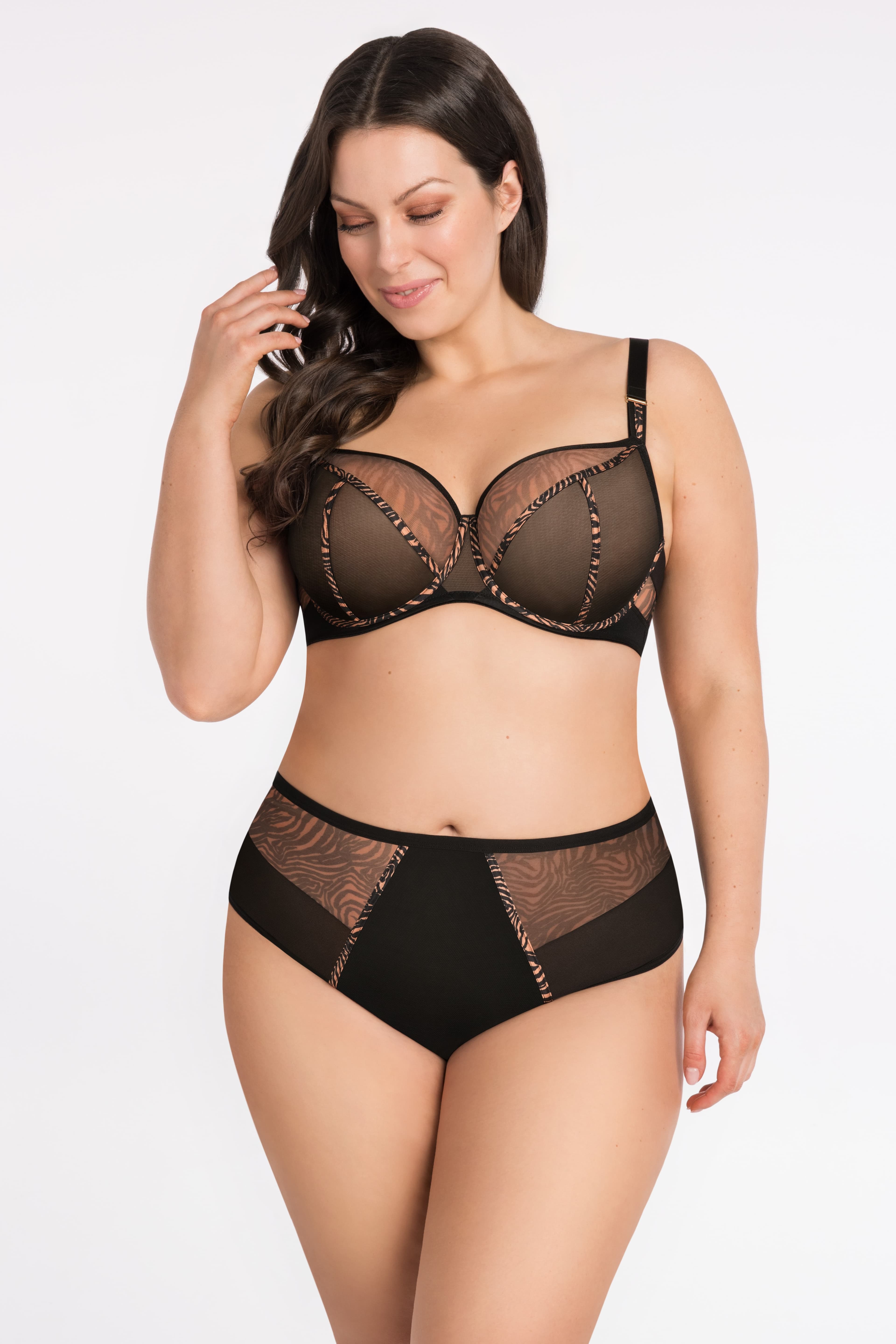 BIUSTONOSZ GISEL K879 CZARNY