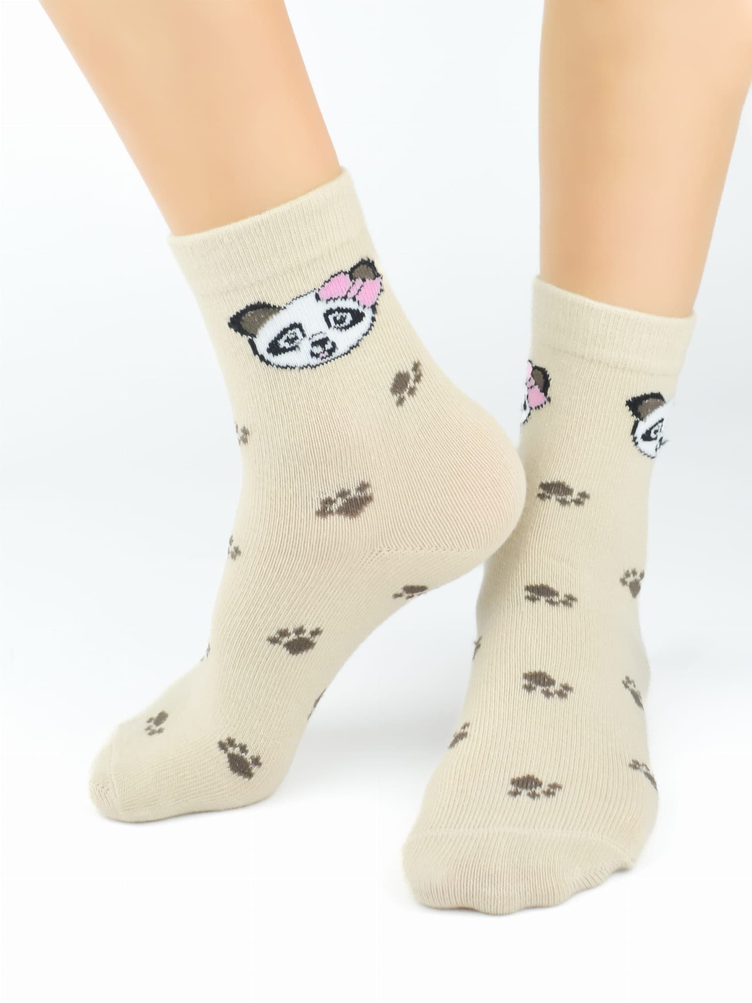 SKARPETY BAWEŁNIANE WZORZYSTE SB001