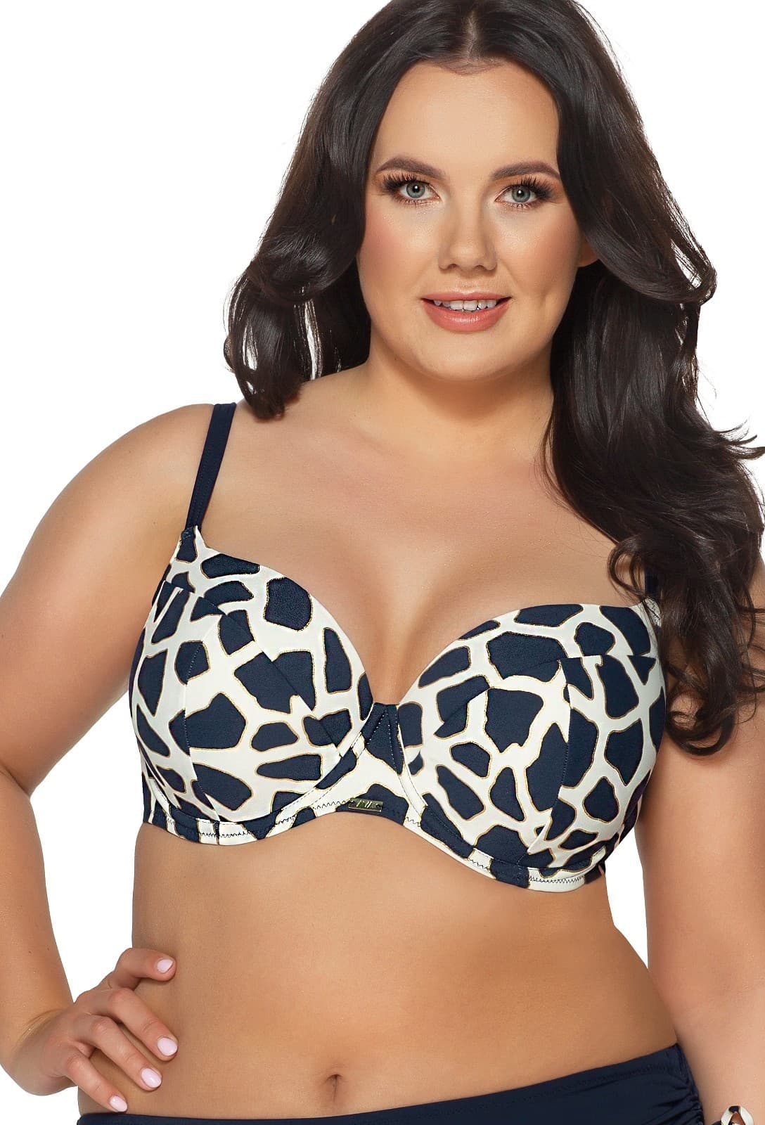 BIUSTONOSZ KĄPIELOWY SK 195 FULL CUP NAVY BLUE