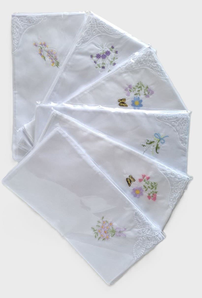 CHUSTKA DAMSKA HAFTOWANA CH-878