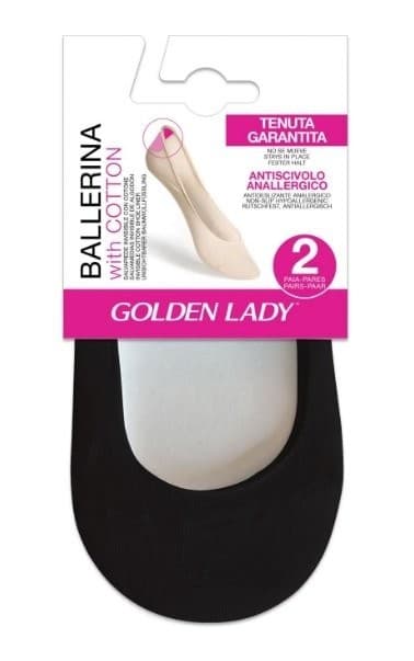 STOPKI BALLERINA BAWEŁNA 6P 2 PARY