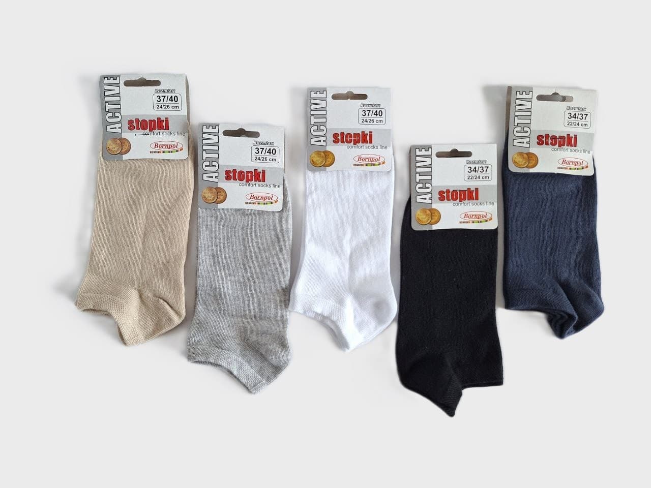 STOPKI ACTIVE GŁADKIE 038