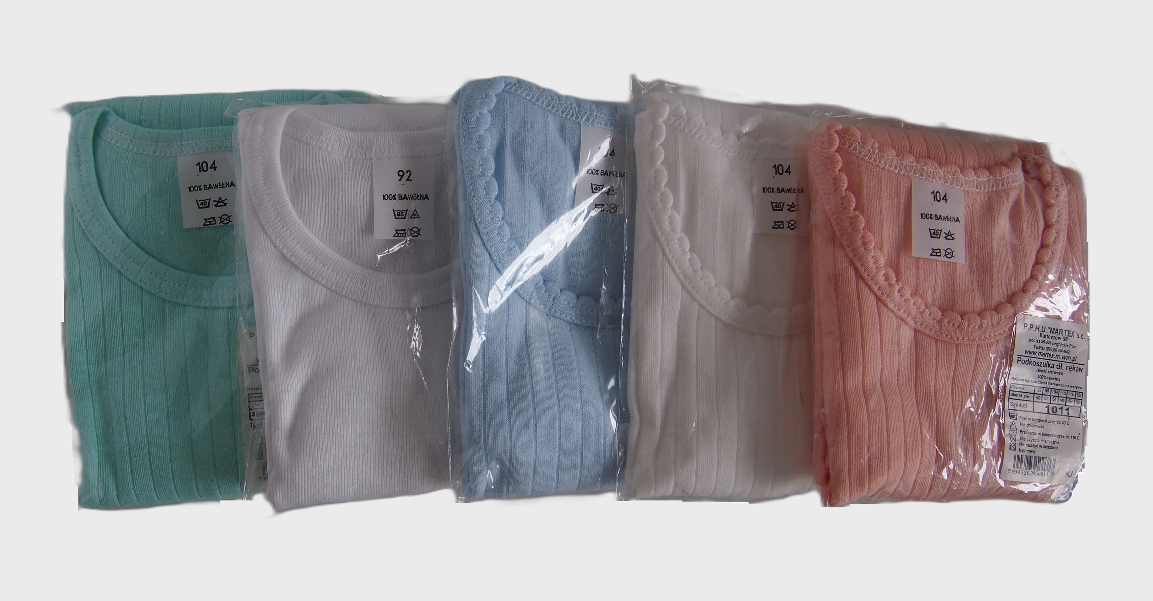 PODKOSZULEK DZIEWCZĘCY 1011 DR R.92-122 SALE