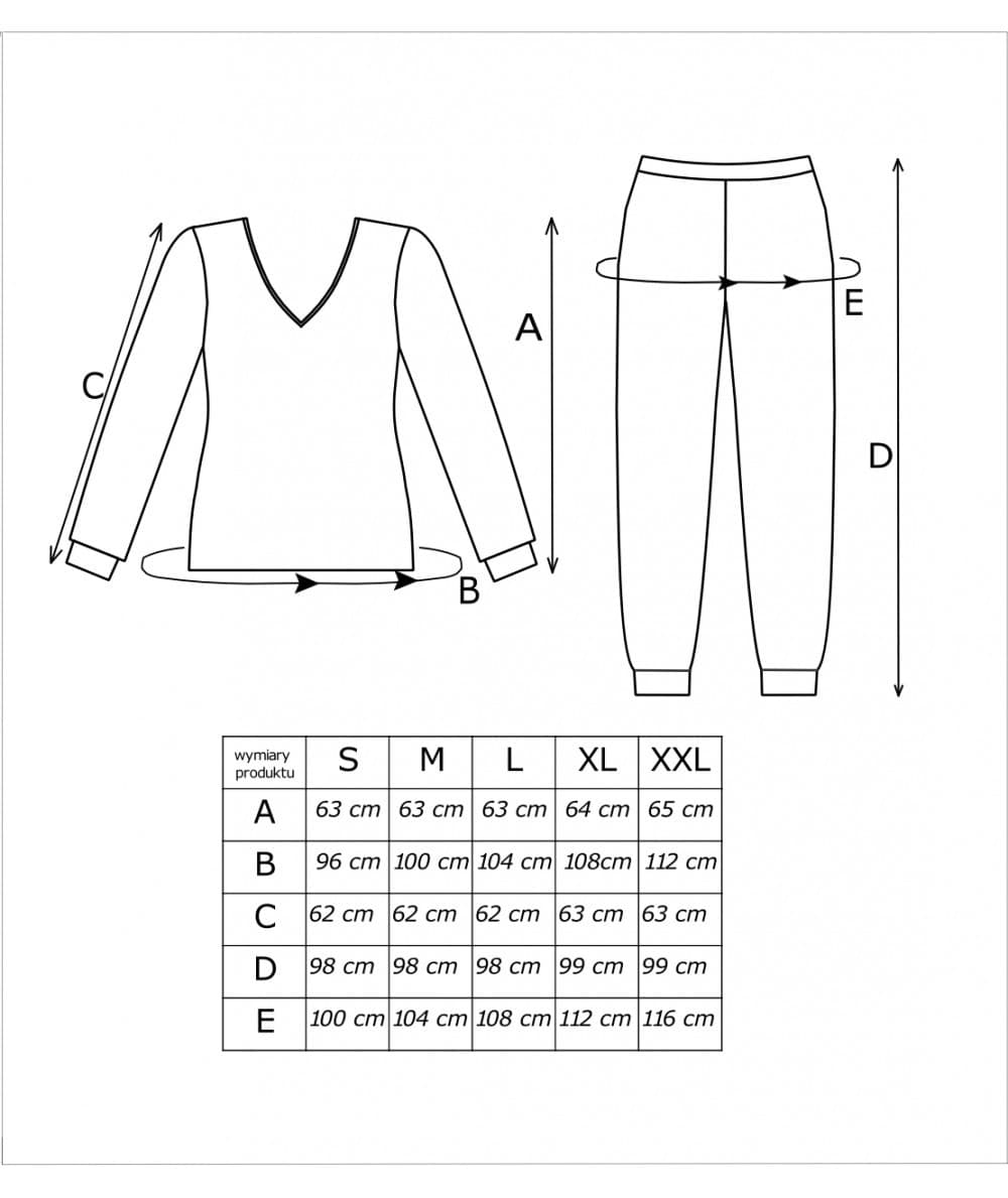 PIŻAMA DAMSKA MAYA LONG