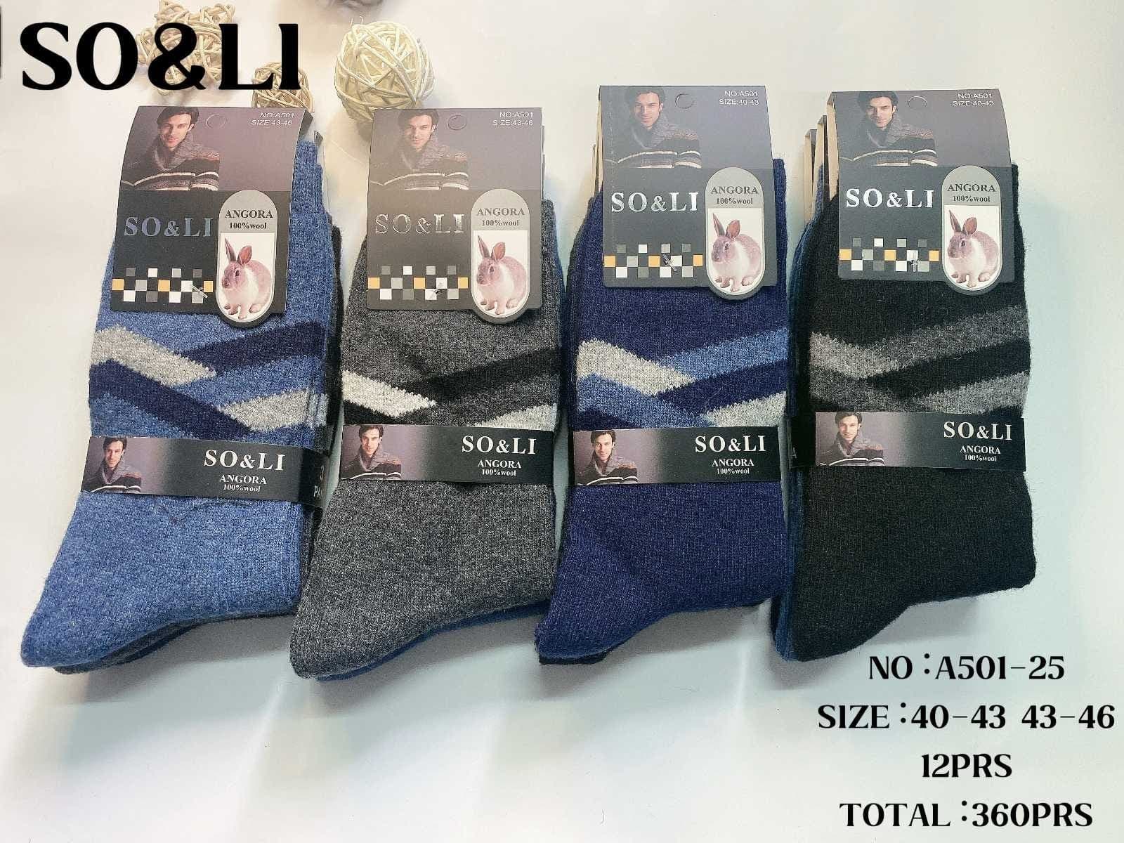 SKARPETY MĘSKIE ANGORA 001