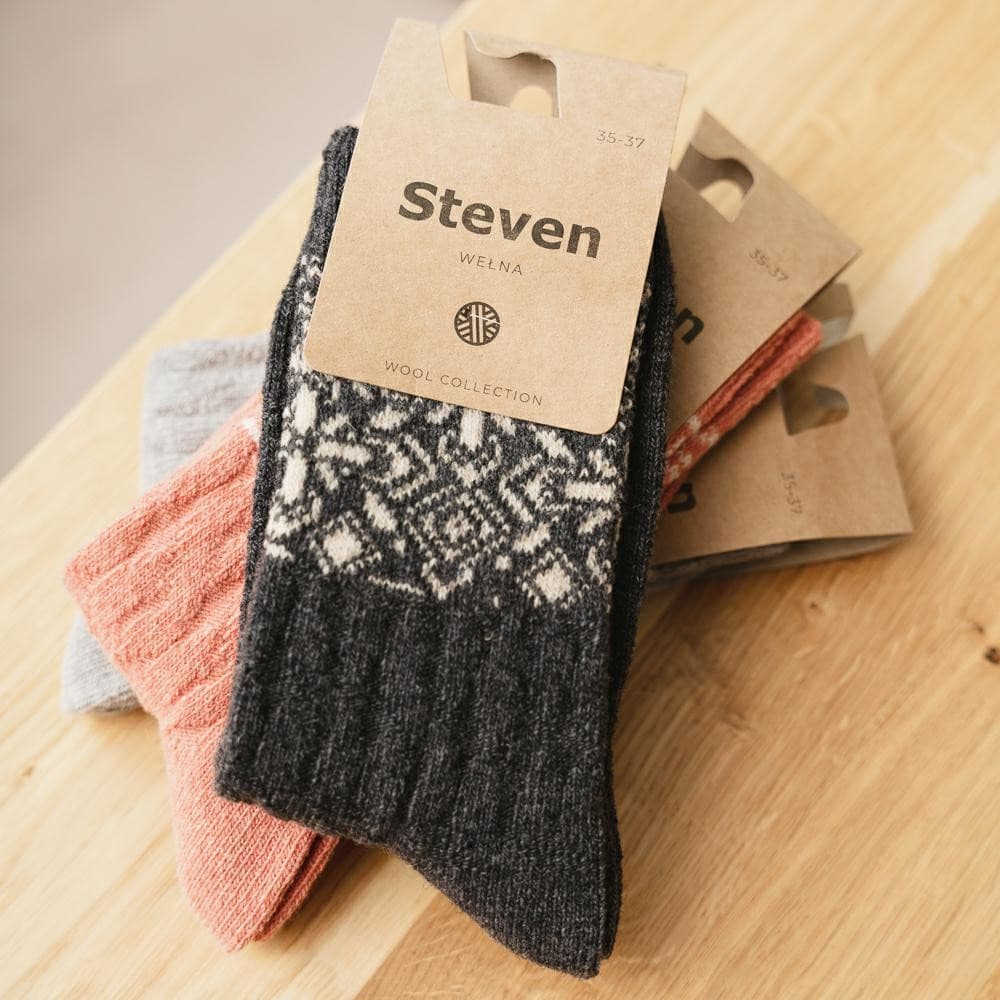 SKARPETY DAMSKIE WEŁNIANE 093