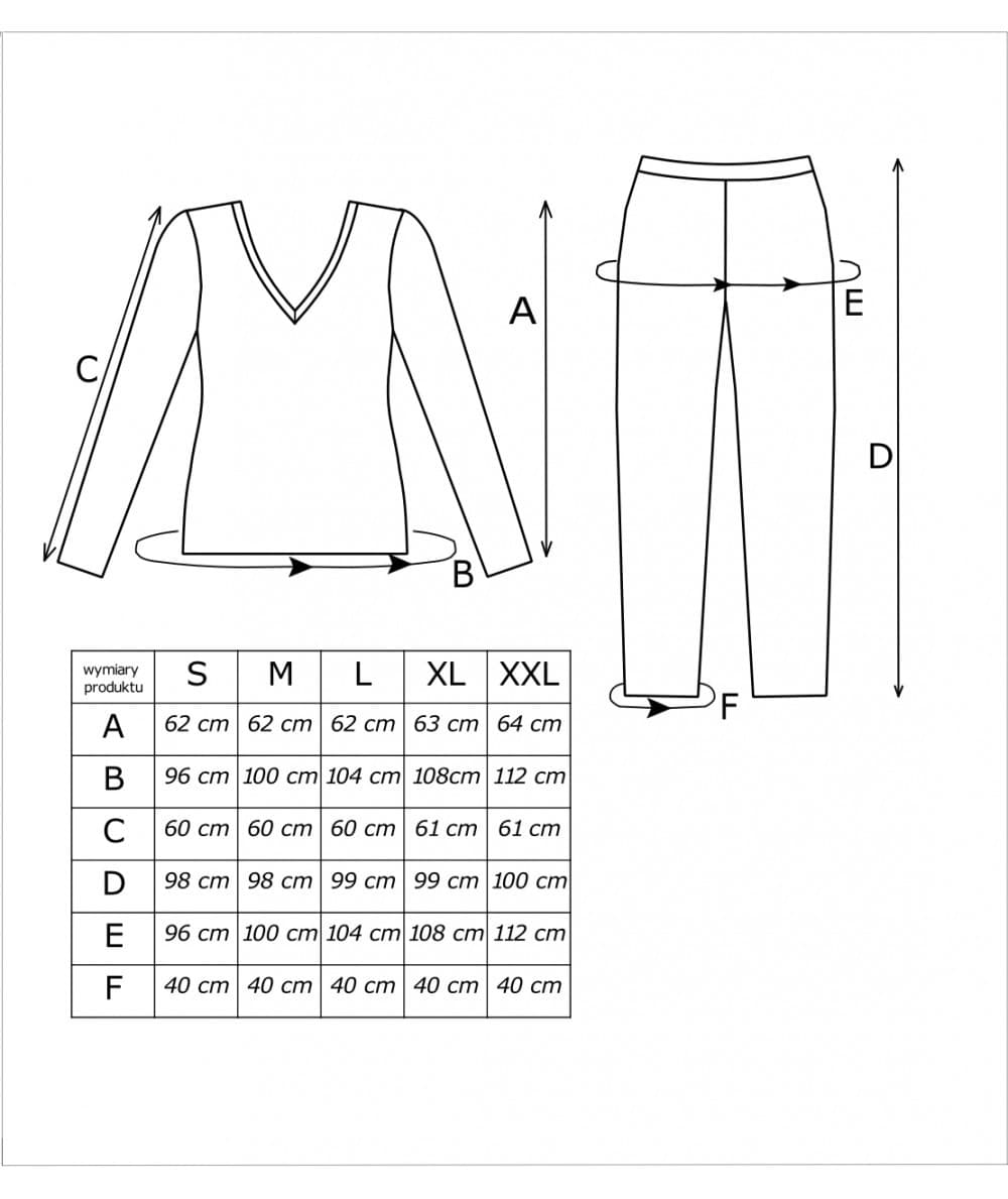 PIŻAMA DAMSKA NAOMI LONG