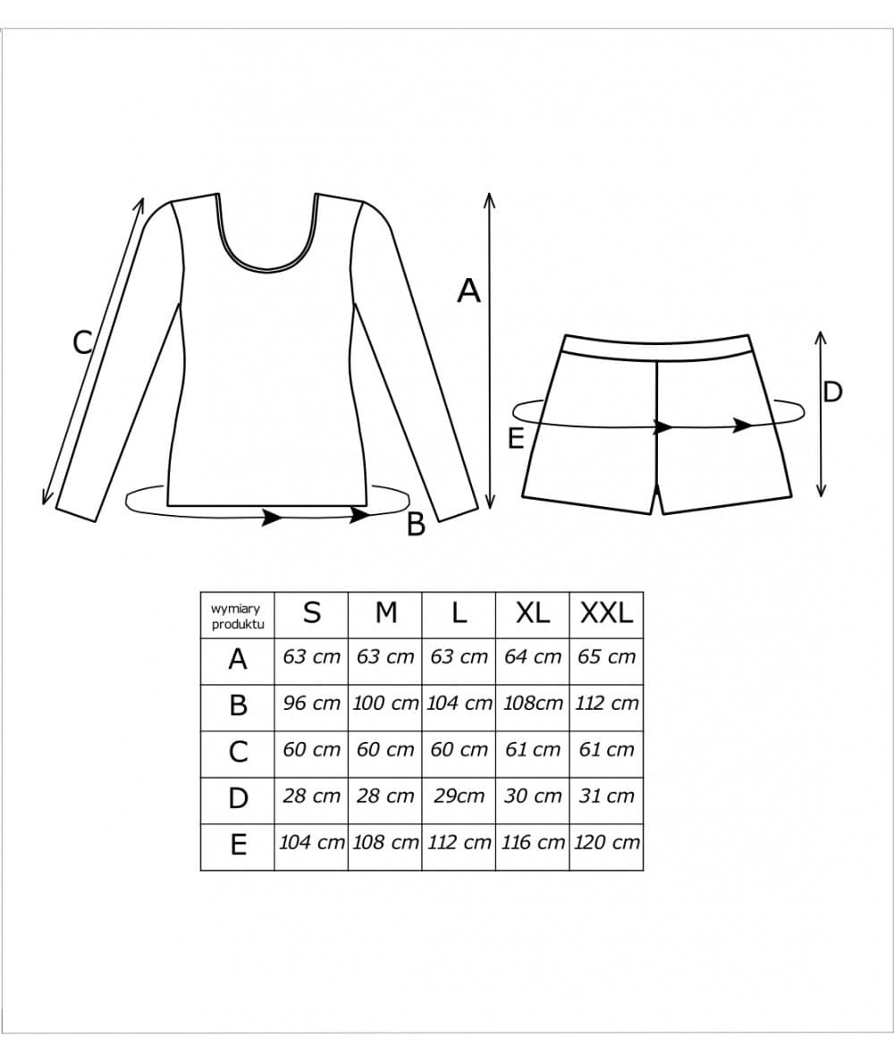 PIŻAMA DAMSKA HOHO II 1/2 DR