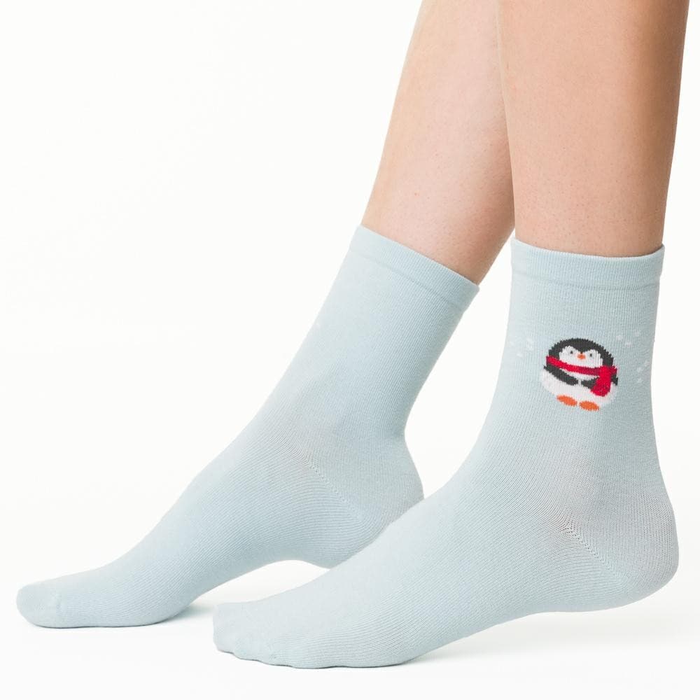 SKARPETKI DAMSKIE WZOROWANE 099