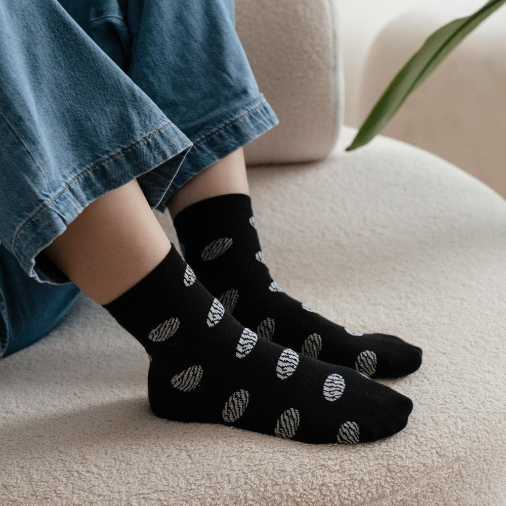 SKARPETKI DAMSKIE WZOROWANE 099