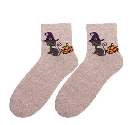 SKARPETY DAMSKIE HALLOWEEN D-050 SALE