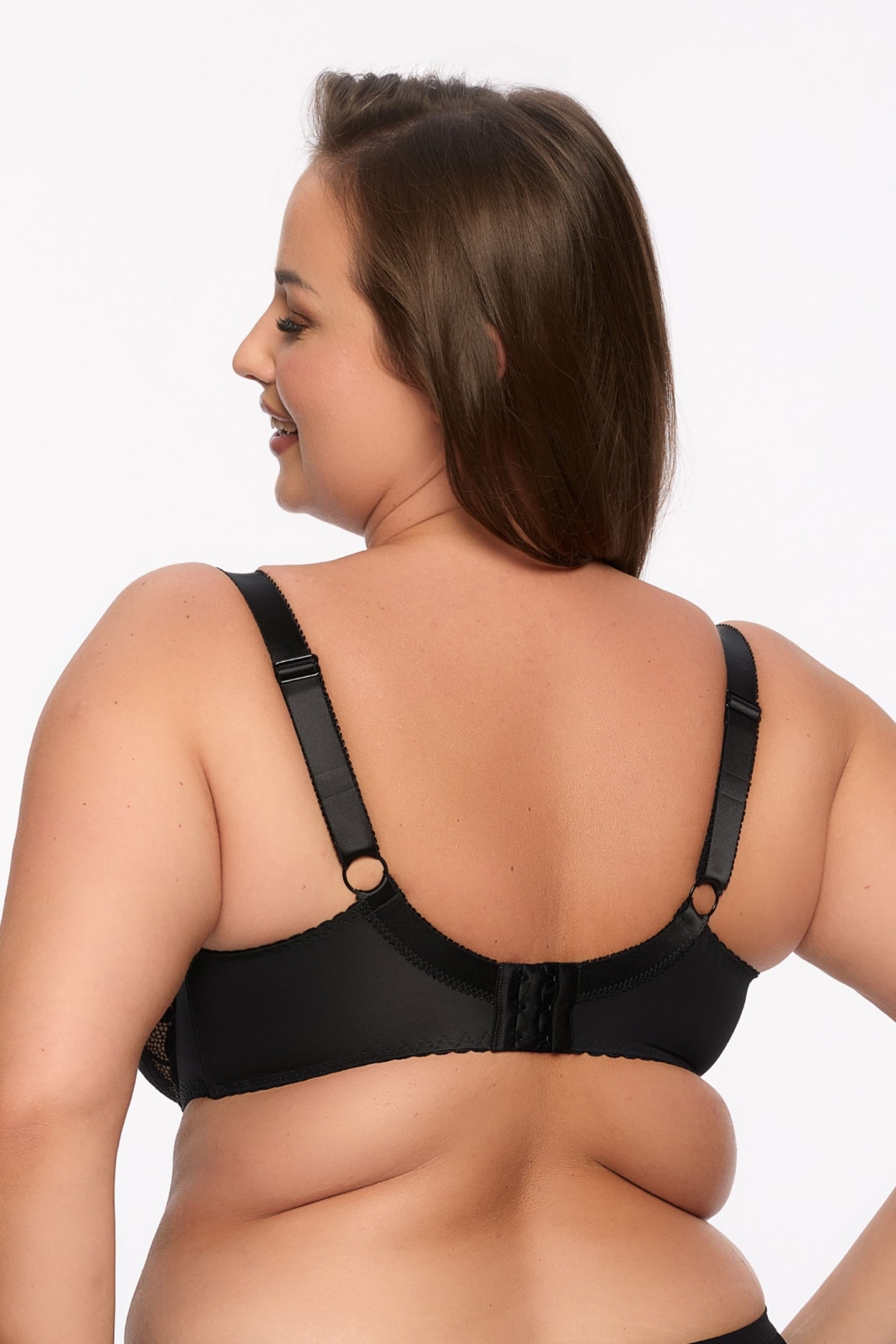 BIUSTONOSZ SEMI-SOFT KETO MAXI BSM 1134 CZARNY