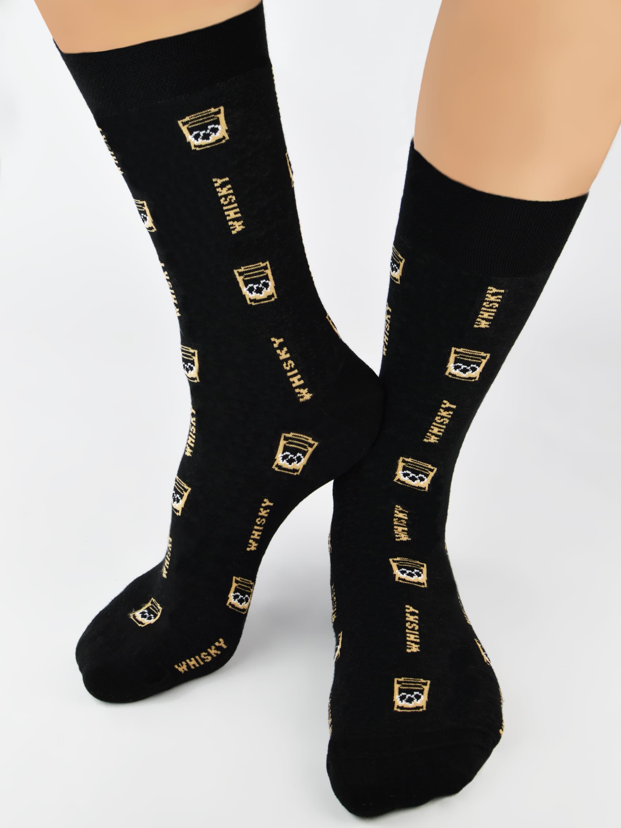 SKARPETY BAWEŁNIANE WZÓR PREMIUM SB002