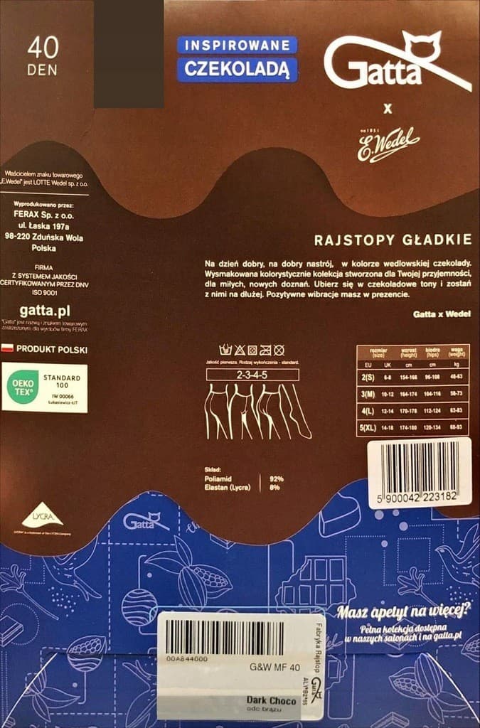 RAJSTOPY WEDEL MICROFIBRE 40 DEN