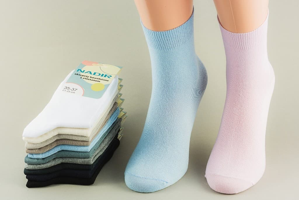 SKARPETY BEZUCISKOWE Z ELASTANEM