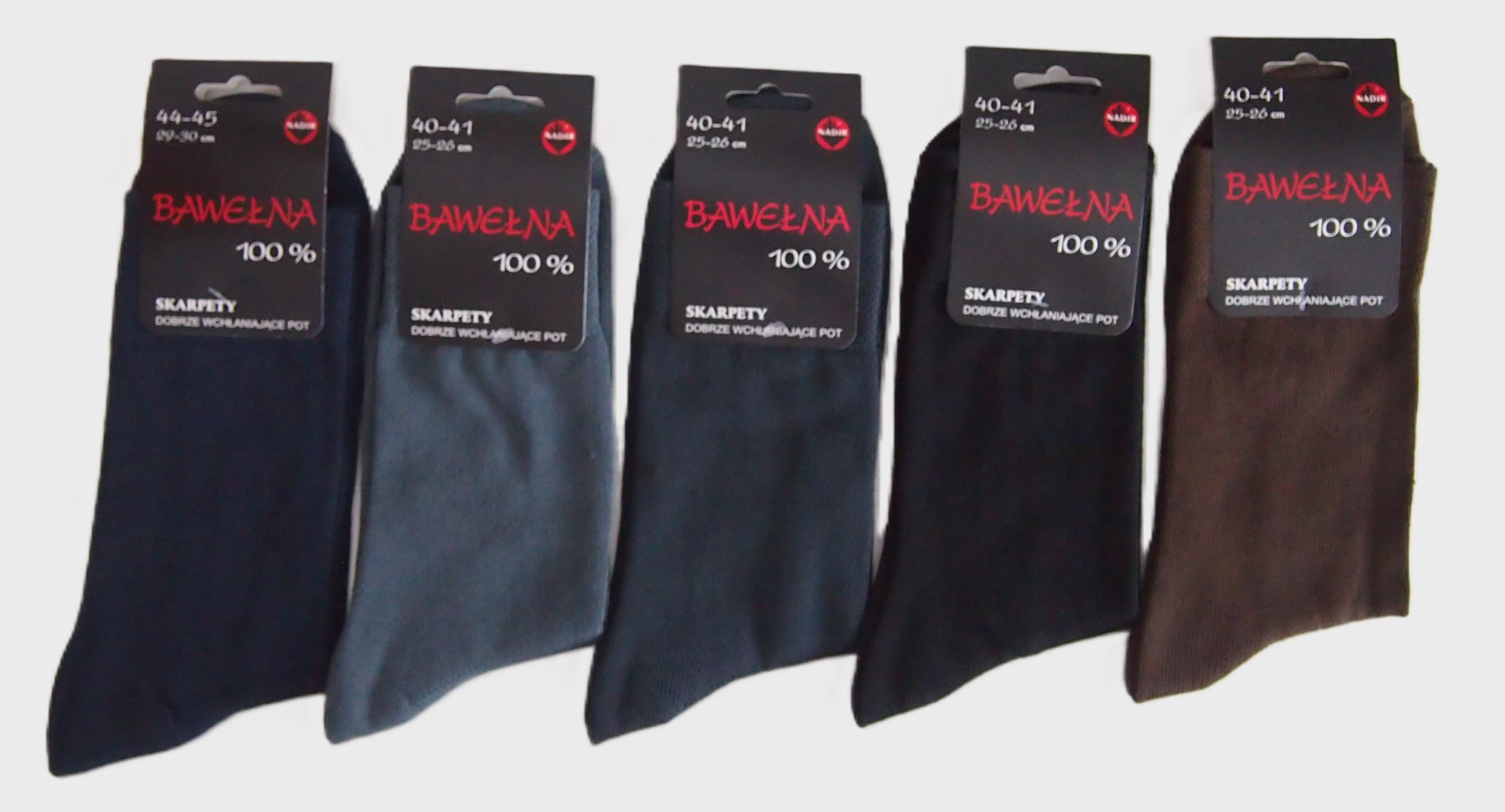 SKARPETY BAWEŁNA 100%