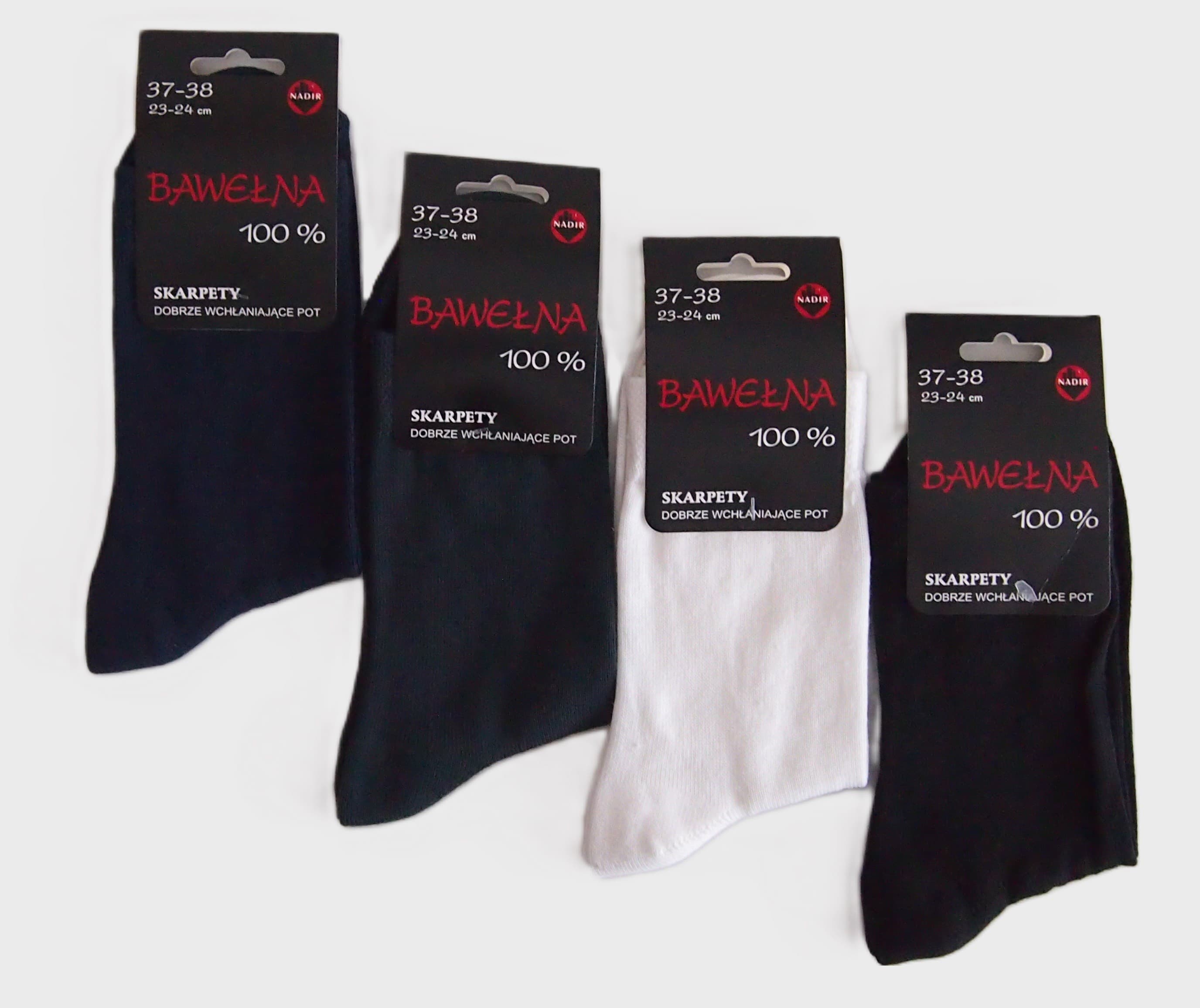 SKARPETY BAWEŁNA 100%
