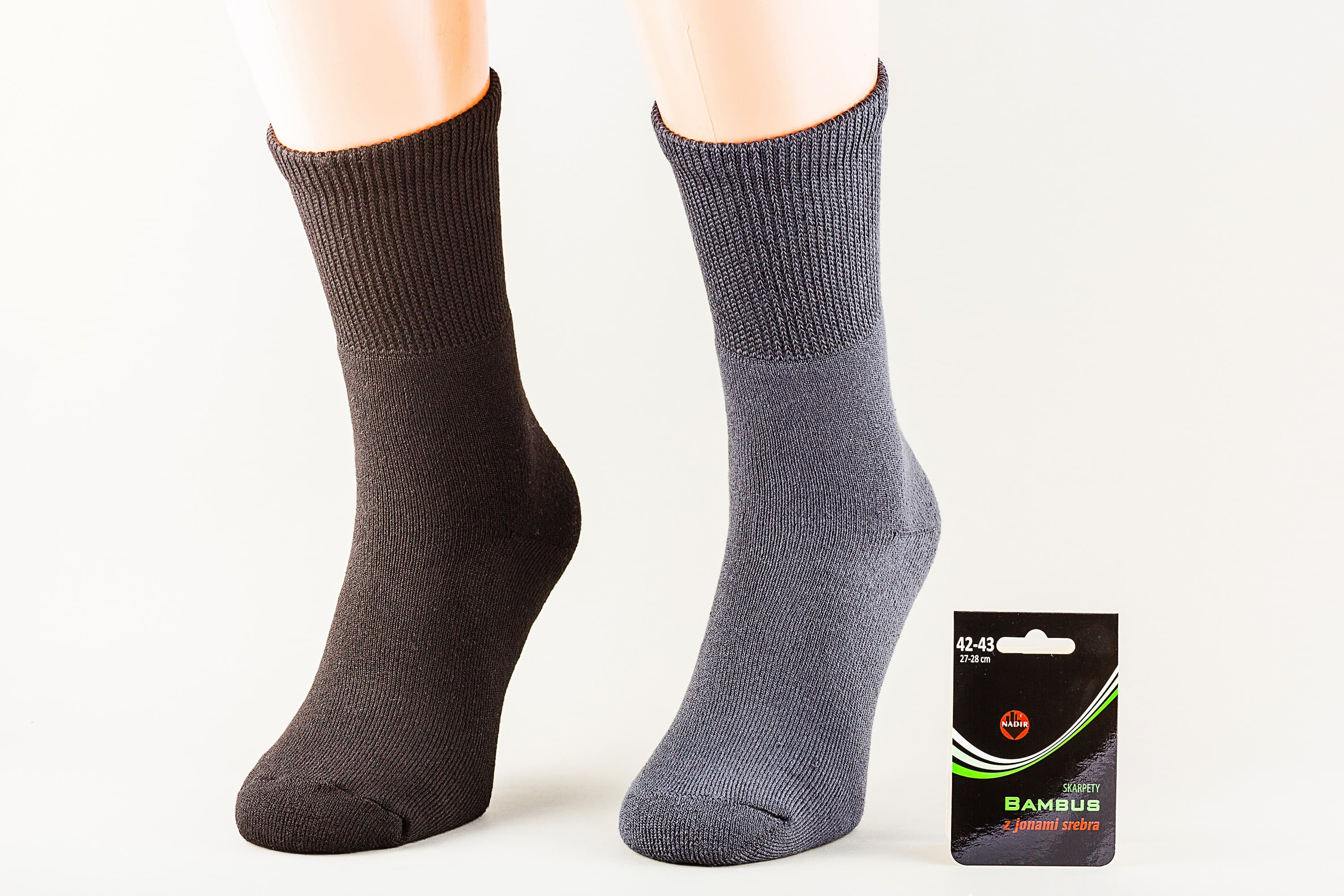 SKARPETY BEZUCISKOWE FROTTE BAMBUS M+