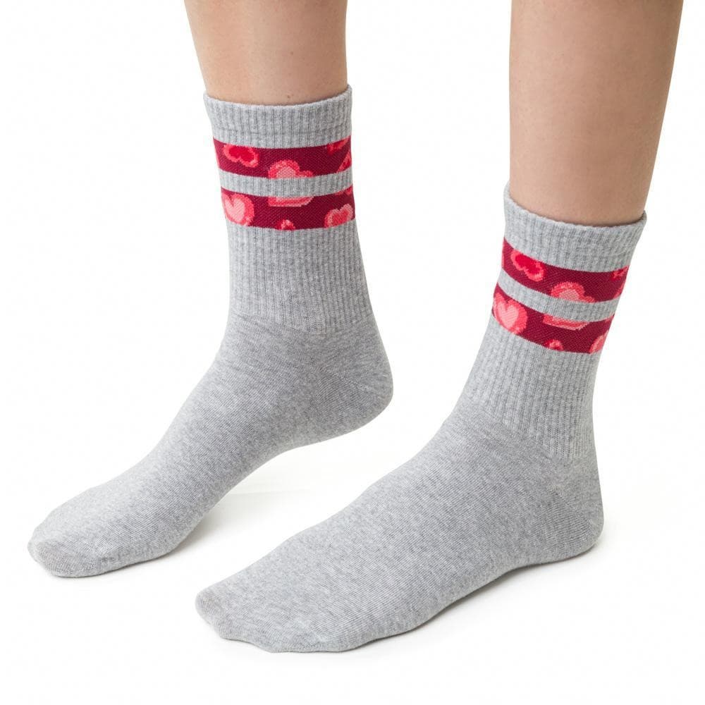 SKARPETKI WALENTYNKOWE DAMSKIE 136