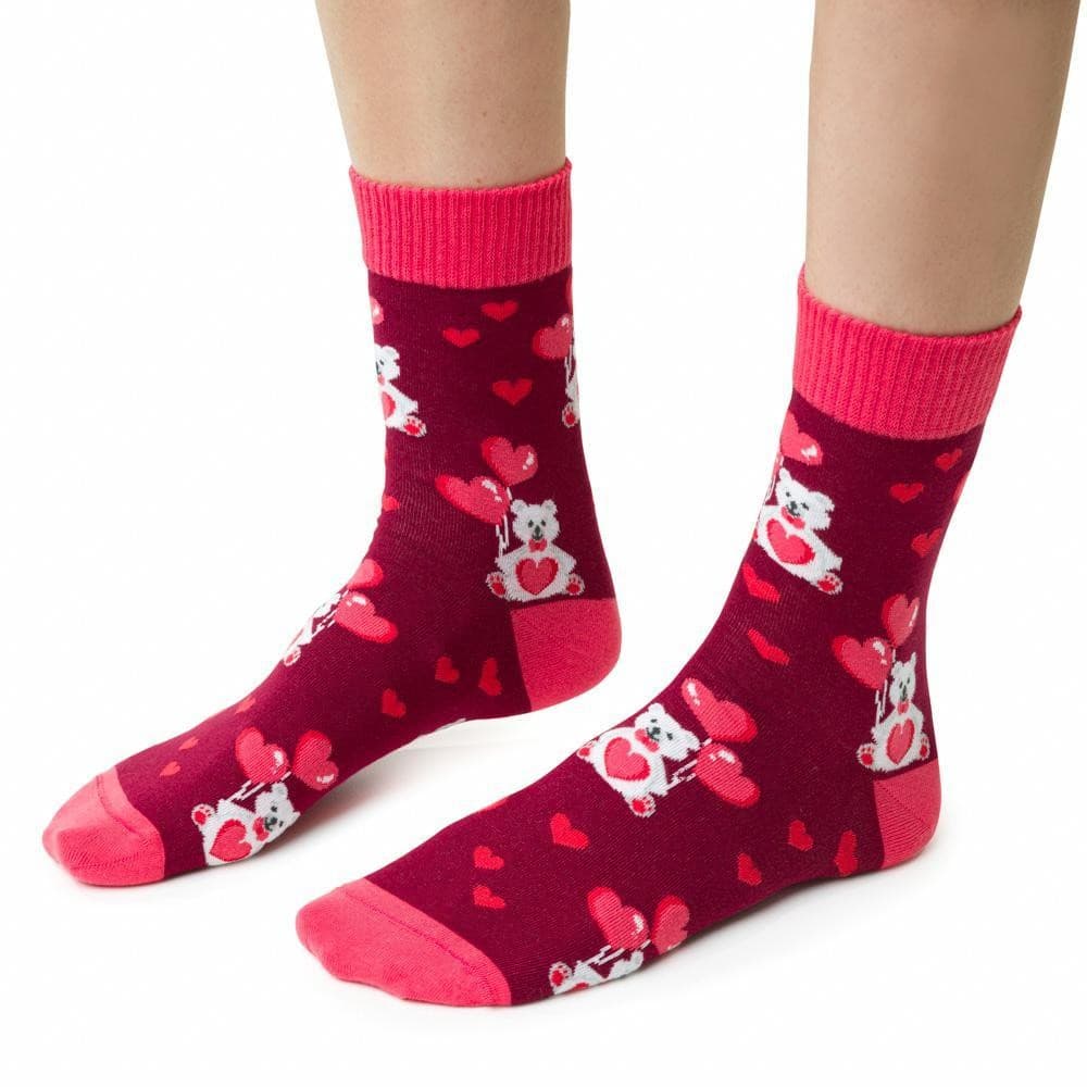 SKARPETKI WALENTYNKOWE DAMSKIE 136