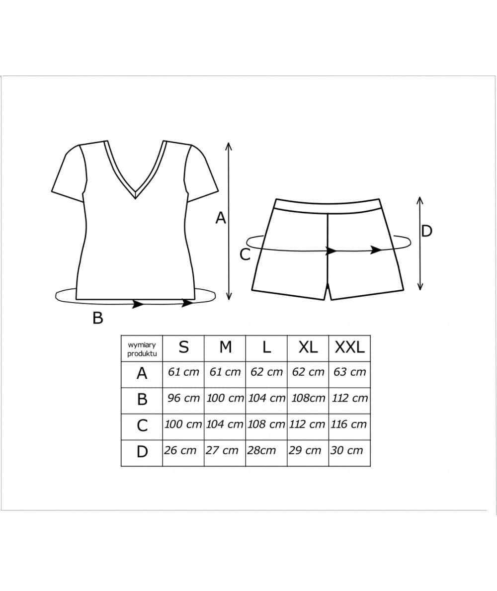 PIŻAMA PALOMA SHORT